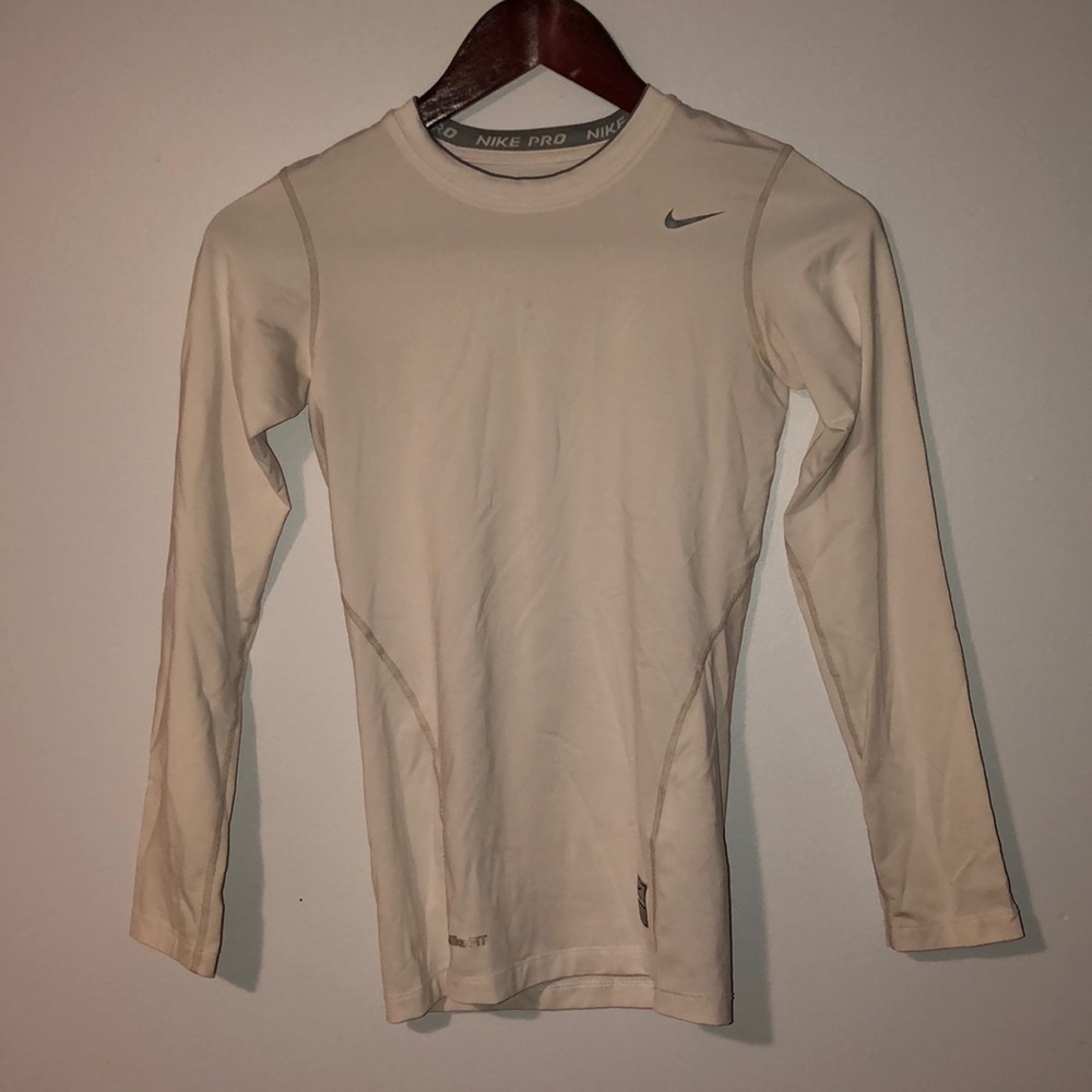 kids youth XL nike pro compression shirt sports